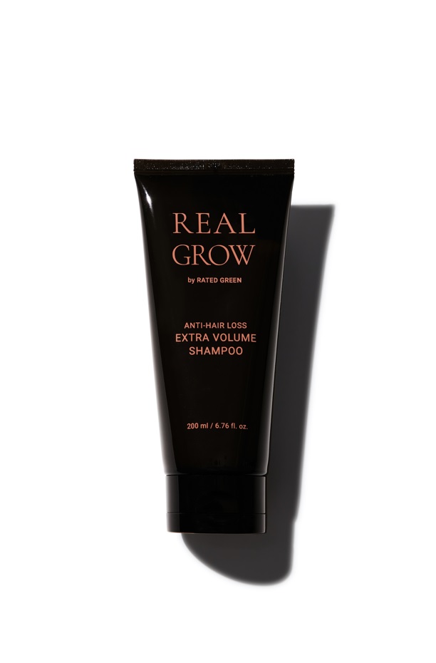 Шампунь для об'єму волосся та профілактики випадіння Rated Green Real Grow Anti-Hair Loss Extra Volume Shampoo